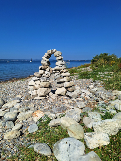 Steinskulptur Bodensee